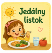 jedálny lístok